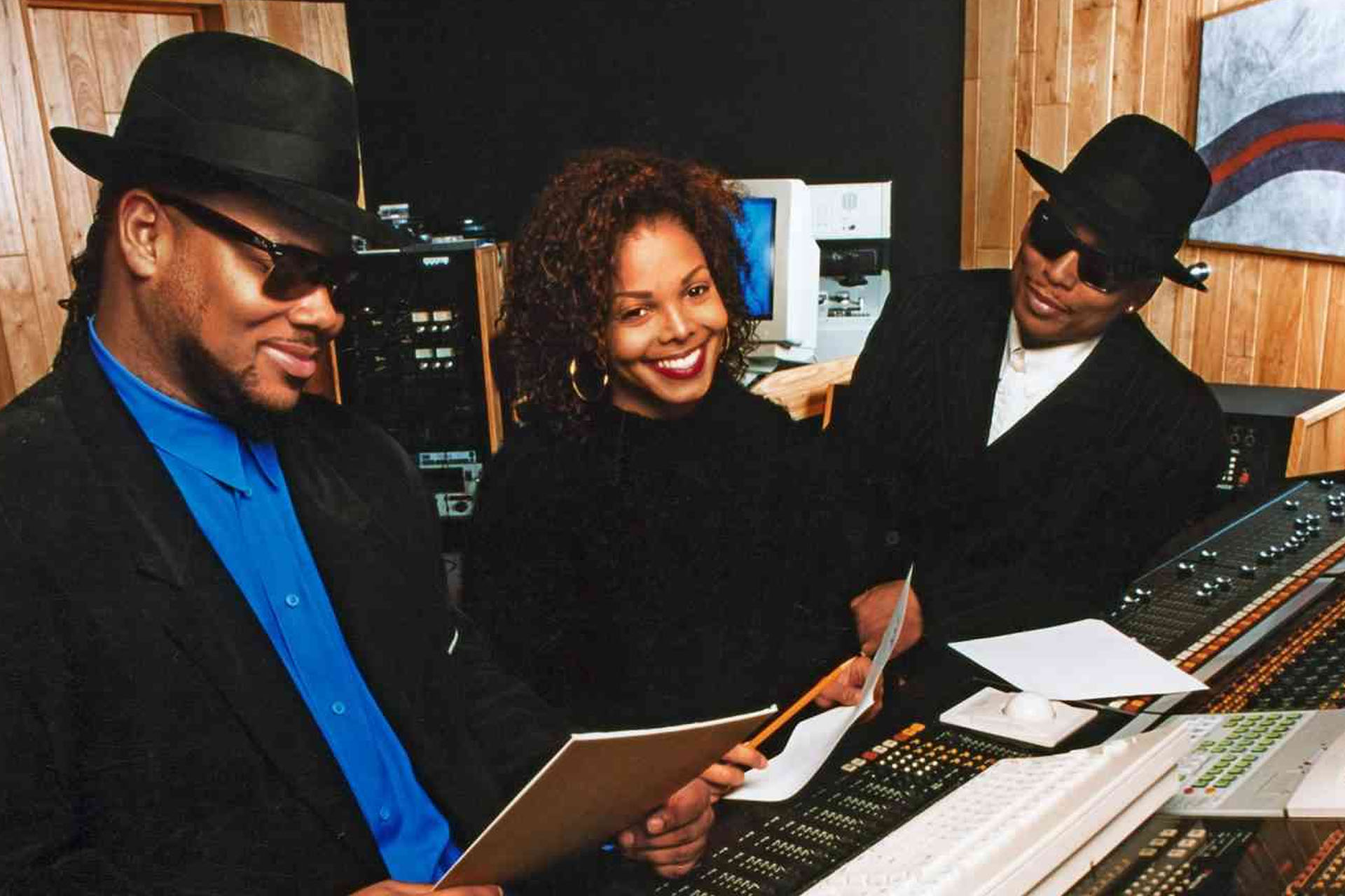 Janet Jackson Jimmy Jam Terry Lewis studio working 2024 new music