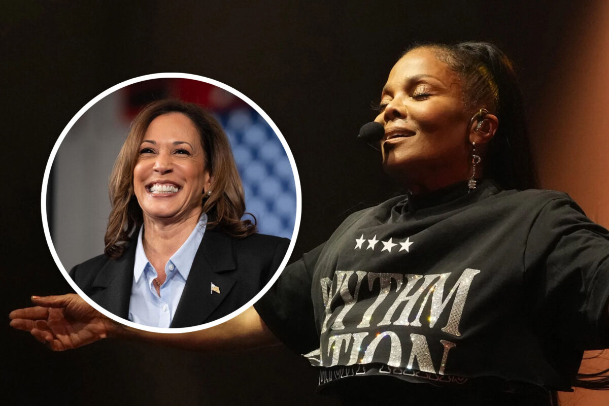 Esclarecendo as coisas! Janet Jackson se retrata sobre Kamala Harris