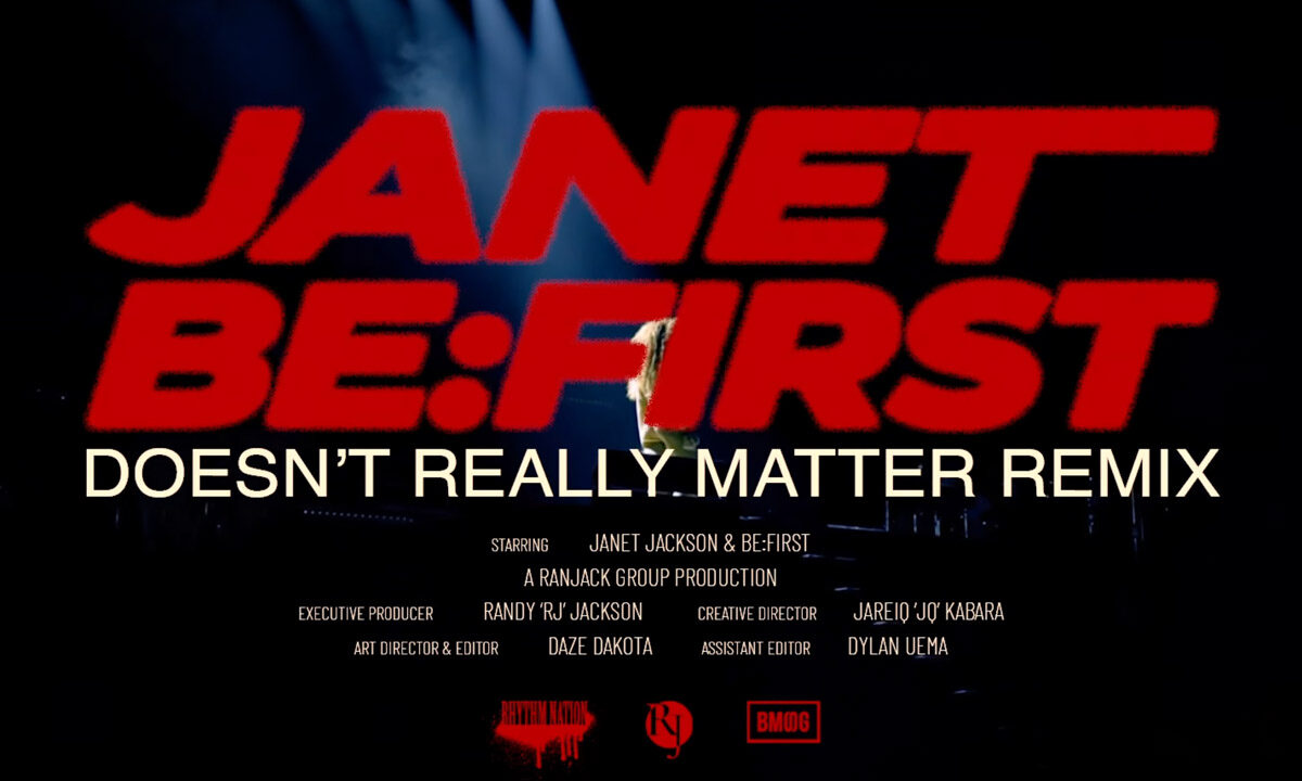 Janet Jackson lança videoclipe ao vivo de Remix com grupo BE:FIRST