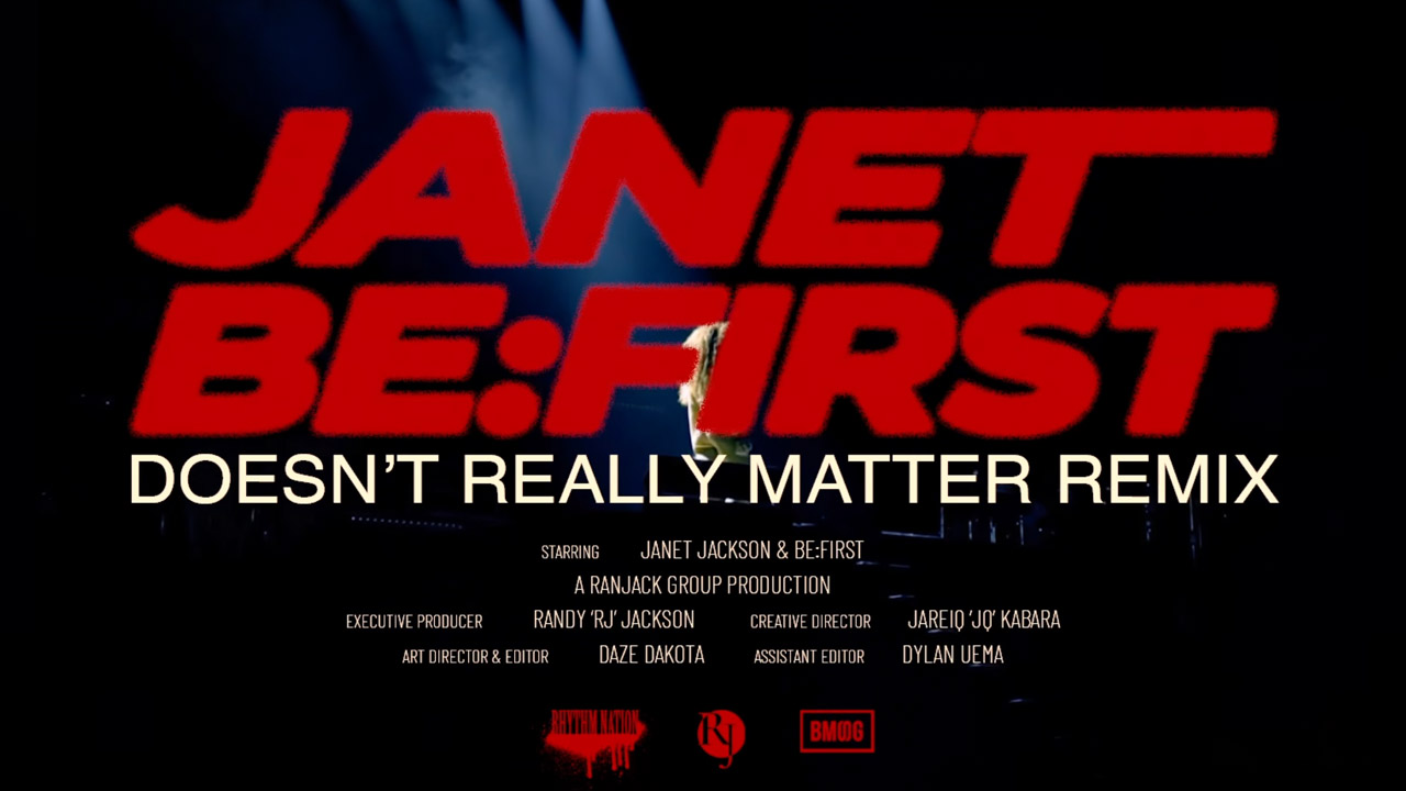 Janet Jackson lança videoclipe ao vivo de Remix com grupo BE:FIRST