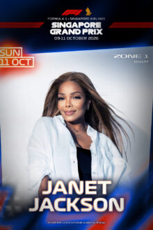 Janet performing at Singapore Grand Prix Oct 11